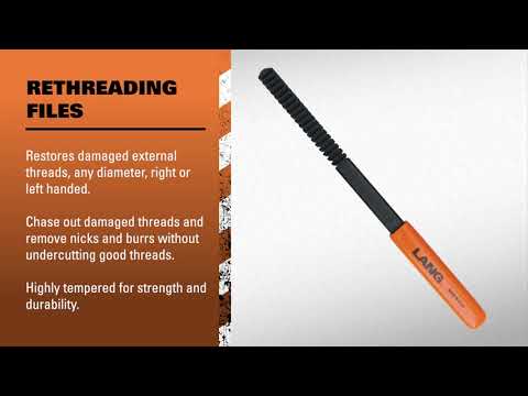 LANG TOOLS 3810-0078 2573 Thread Restorer File set