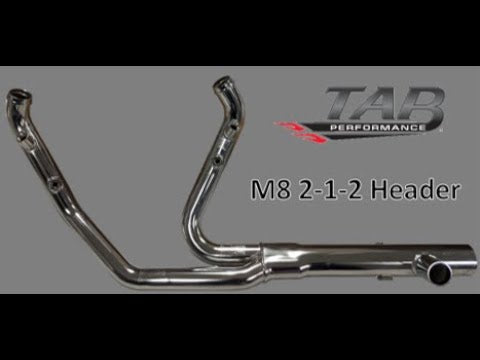 Tab Performance 2-1-2 Header For Harley Touring 2017-2026
