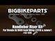 Show Chrome Riser - 52-698 Honda Motorcycles 2001-2017