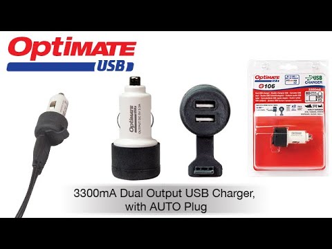 Tecmate OptiMate™ Dual USB Fast Charger - O-106