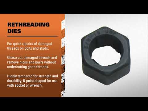 LANG TOOLS 3801-0245 2581 Thread Restorer Tap and Die Set Thread Restorer - Tap/Die - Fine/Coarse Thread - SAE - Kit