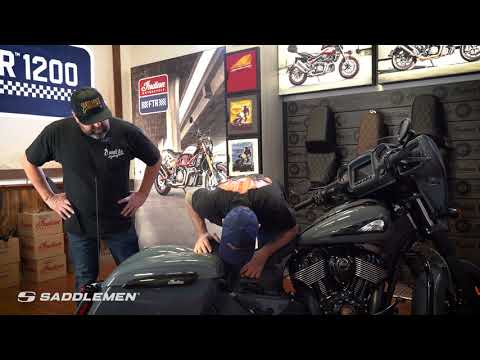 SADDLEMEN 0802-1044 818-29-002LS Renegade Lattice Stitch Solo Seat - Lattice Stitched - Black - FL/FX '18-'20