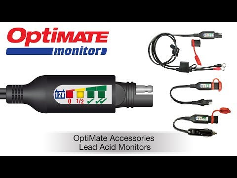 TECMATE 3807-0394 O-126 OptiMate™ Monitor O-126 auto plug to sae