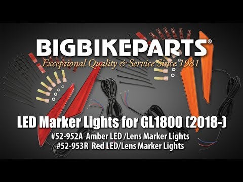 Show Chrome Marker Light - 52-923R Honda Gold 2018-2023