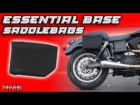 THRASHIN SUPPLY CO. 3501-2169 TSB-0020 Essential Base Saddlebags - 10 Liter
