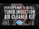 S&S CYCLE 1010-2880 170-0566A Tuned Induction Air Cleaner Kit - Chrome