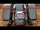 Custom Dynamics LED Radius License Plate Frame Black - TF06-BCM-B For Harley Touring 2014-2025