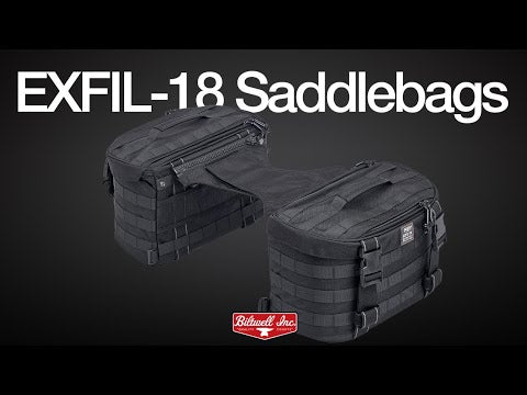 BILTWELL 3501-1866 3011-01 EXFIL-18 Saddlebags black