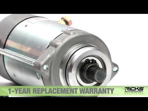 RICK'S MOTORSPORT ELECTRIC 2110-0864 61-125H Hot Shot Starter for Honda Starter - Honda