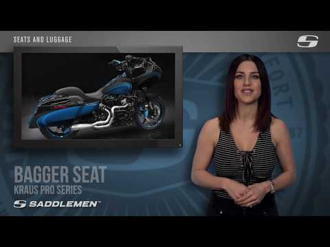 Saddlemen Kraus Motor Pro Series Seat - KR80807 For Harley Touring 2008-2024