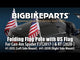 SHOW CHROME 0521-2065 41-210L Flag Pole For Can-Am RT with US Flag Flag Pole - Left - Chrome - Can-Am RT/F3