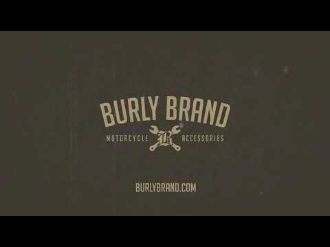 BURLY BRAND 3501-1420 B15-1002D Throw-over Saddlebag dark oak