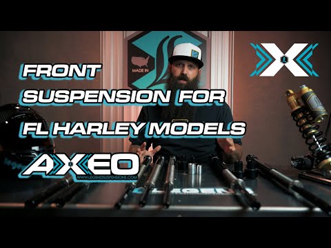 LEGEND SUSPENSION 0414-0531 0414-0531 AXEO23 FLH Front Suspensions System '14-'16 AXEO23 Front End Suspension - 49 mm - For 23" Wheel - FLH 14'-'16