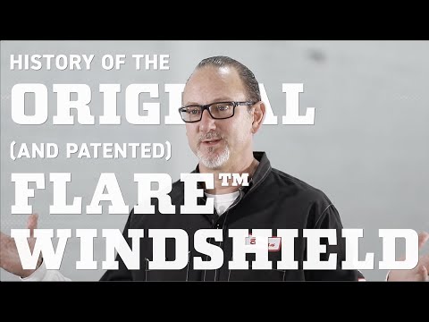 KLOCK WERKS 2310-0572 KW05-01-0389 Flare™ Bagger Windshield - 5" - Dark Smoke