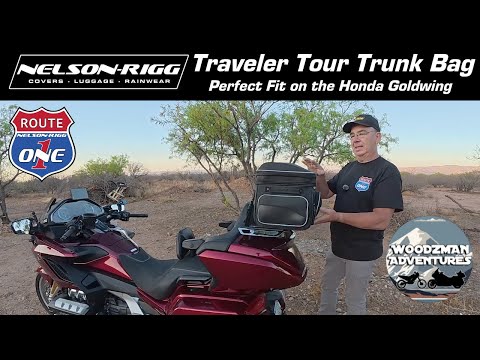 NELSON RIGG 3516-0269 NR-300 Route 1 Traveler Tour Trunk Rack Bag Route 1 Traveler Tour Trunk Bag