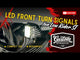 CUSTOM DYNAMICS 2020-2216 CD-LRST-FTS-B Performance LED Front Turn Signals - Gloss Black
