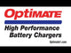 TECMATE 3807-0339 TM500V3 Optimate™ 12v To 12v 2A Battery Charger Battery Charger/Maintainer