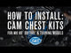 S&S CYCLE 0925-1353 310-0999B Cam Chest Kit for M8 - Cam Chest Kit with Plate - Chain Drive - Water Cooled - 465 Cam - Chrome Pushrods - M8