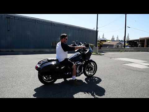 Bassani Xhaust 2-Into-1 Road Rage Exhaust System With Superbike Muffler 4" Black Softail M8 - 1S78B For Harley Softail 2018-2025