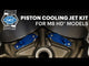 S&S Cycle Dual Spray Piston Cooling Jet Kit M8 - 310-1203 For Harley Motorcycles 2017-2023