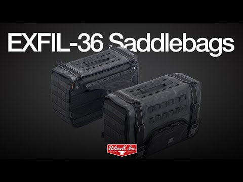 BILTWELL 3501-1867 3012-01 EXFIL-36 Saddlebags black