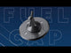 GILLES TOOLING 0703-0925 FCAP-04-B FCAP Fuel Filler Cap Fuel Filler Cap - Black - Kawasaki