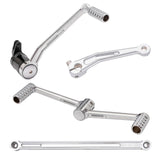 Arlen Ness SpeedLiner Foot Control Kit Solo Chrome - 420-105 For Harley Touring 1999-2026