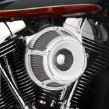 Arlen Ness Inverted Series Air Cleaner Kit — Slot Track Chrome - 18-914 For Harley Motorcycles 2017-2025