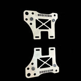 Siouxicide Choppers Bag Armor Stock Harley Drop Bag, Black For Harley Touring 2015-2023
