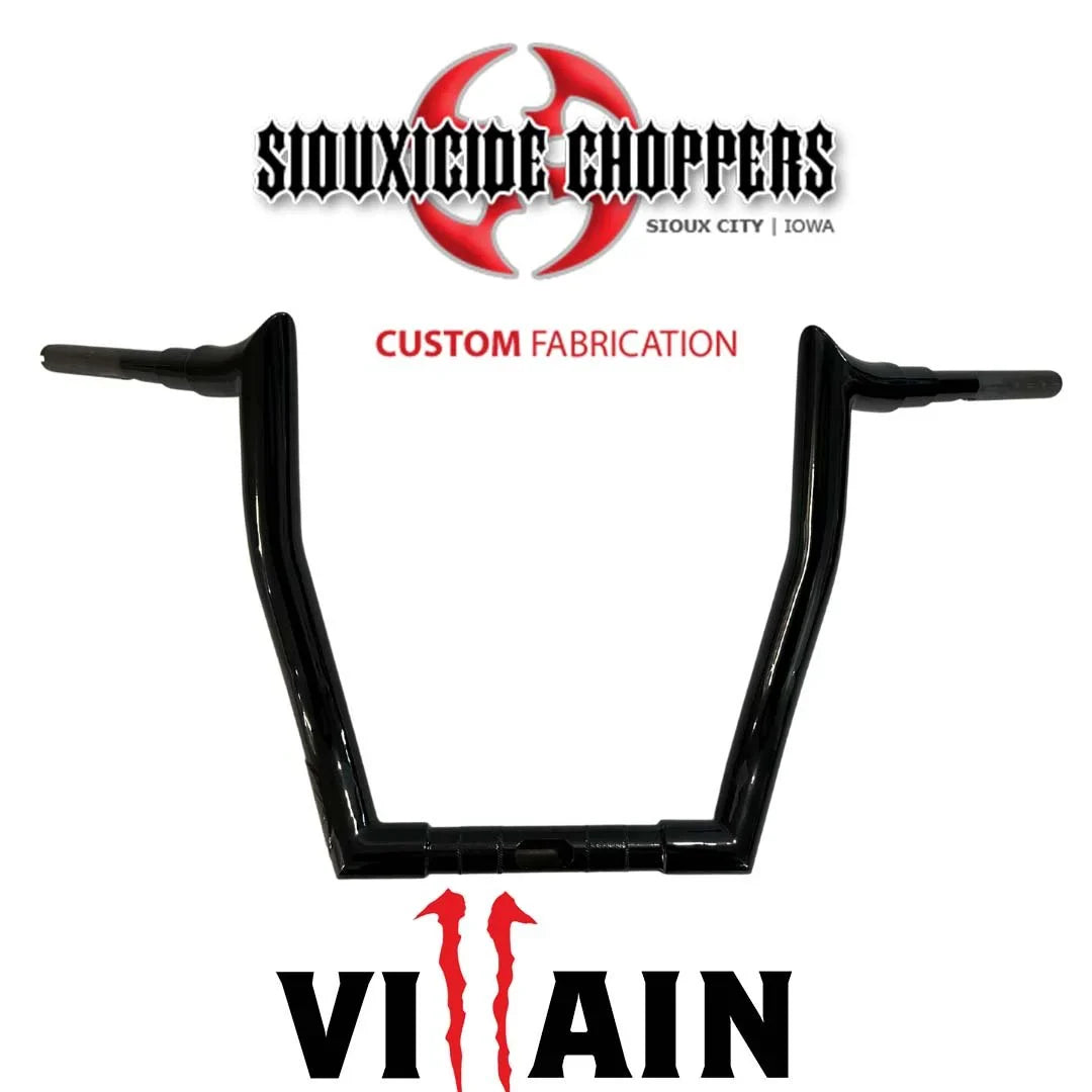 Siouxicide Choppers Villain Road Glide Handlebars 1 1/2 In, 18 In For Harley Road Glide 2024-2026