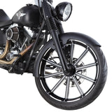 Arlen Ness Dual-Disc Hot Legs Fork Legs Black Anodized Smooth Dual Disc - 06-502 For Harley Touring 2008-2013